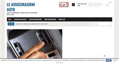 Desktop Screenshot of leassicurazioniauto.com